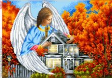 В647 Biser-Art. Ангел-хранитель дома