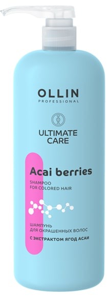 Шампунь для окрашенных волос с экстрактом ягод асаи / Ultimate Care 1000 мл