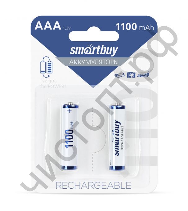 Аккум.Smartbuy R03 AAA 1100 mAh 2BL  (24)