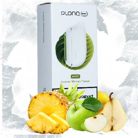 Plonq MAX 6000 - Ананас яблоко груша