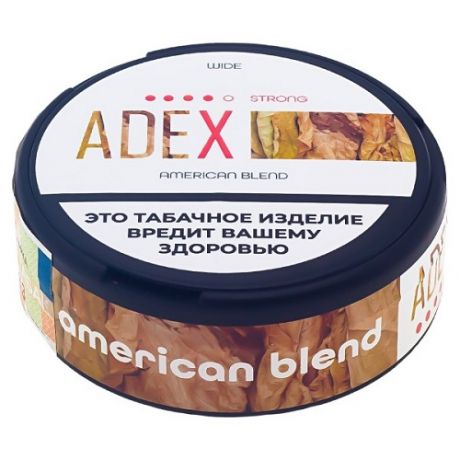 Жевательный табак ADEX AMERICAN BLEND STRONG 12 г