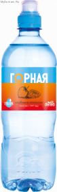 "Горная" вода Клубника-Апельсин 0,6л/пэт
