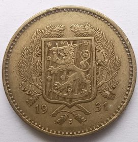 10 марок(Регулярный выпуск) Финляндия 1931
