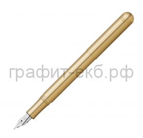 Ручка перьевая KAWECO LILIPUT Brass F 0.7мм латунный 10000864