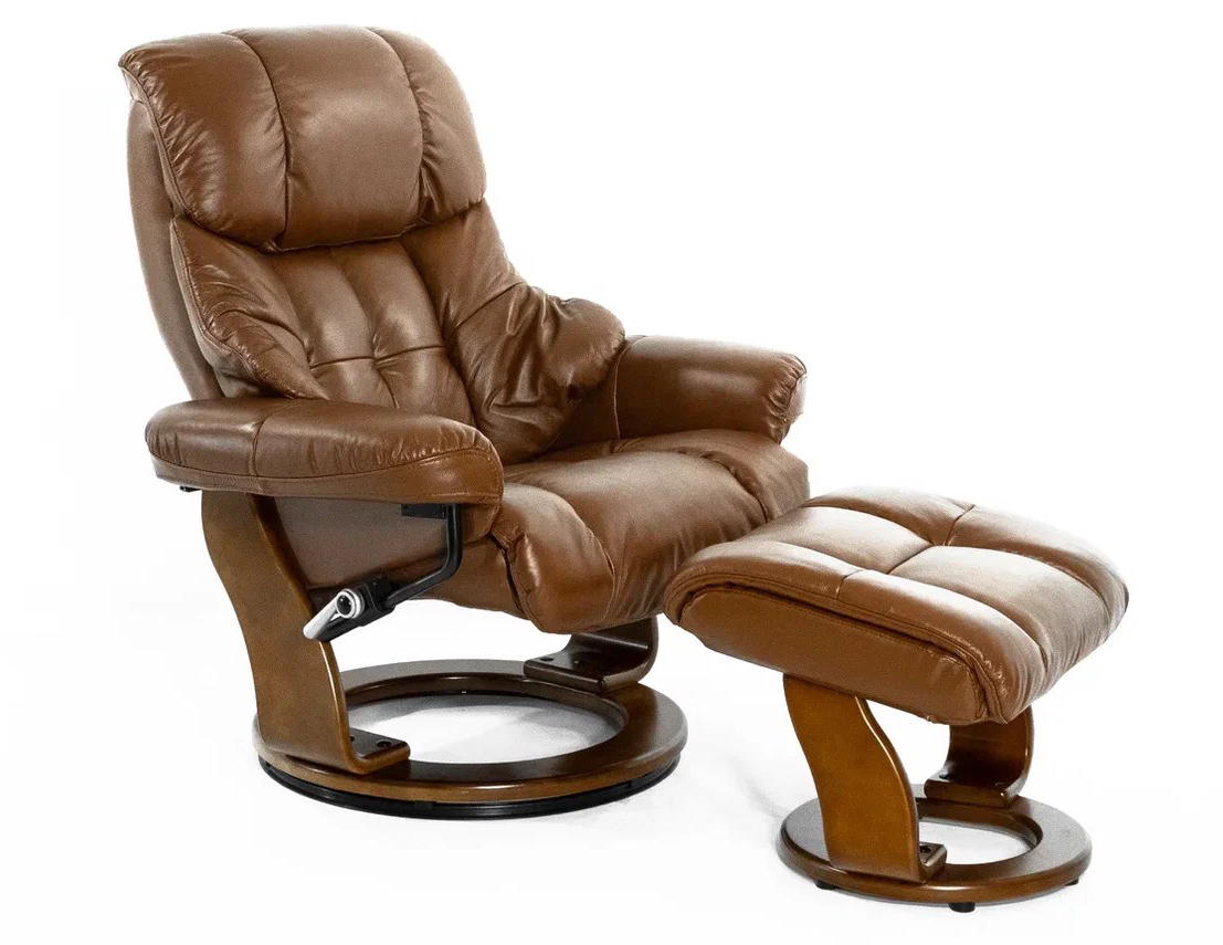 Кресло для отдыха Relax Lux 7438W (034 коричневый/029)