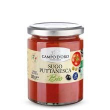 Соус томатный Campo d'Oro Путтанеска БИО - 300 г (Италия)