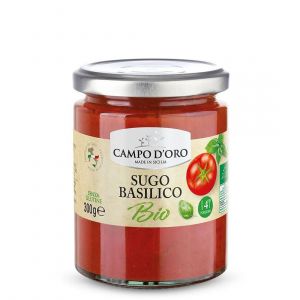 Соус томатный с Базиликом био Campo d'Oro Sugo Basilico Bio 300 г - Италия