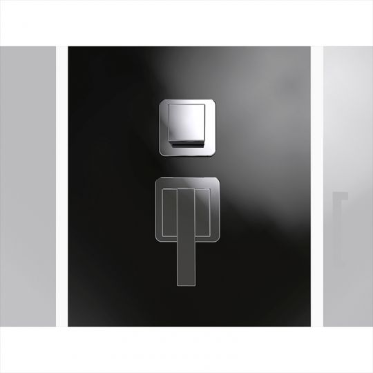 Душевая кабина Black&White Galaxy 8800110 без гидромассажа ФОТО