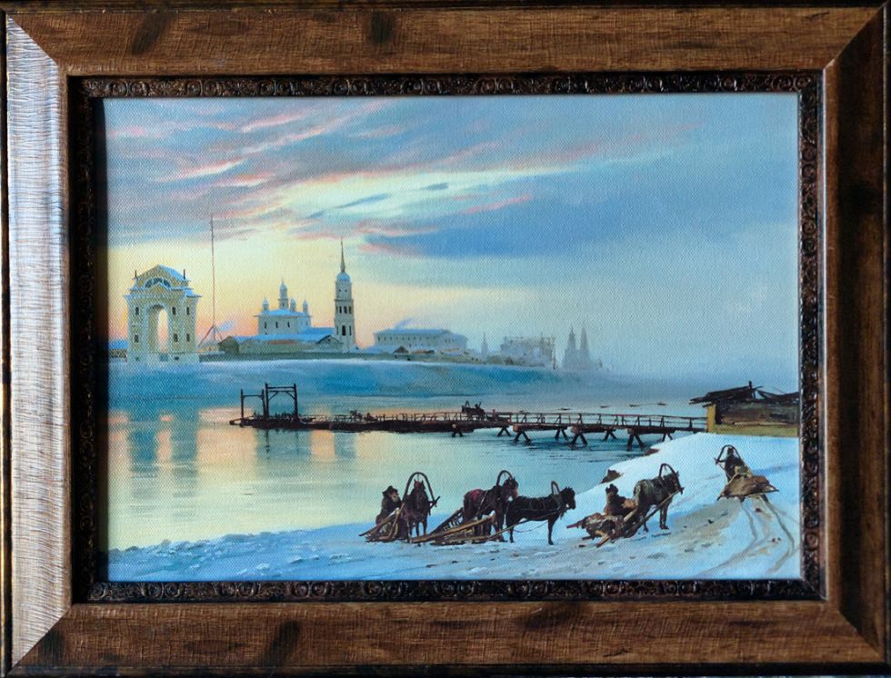 картина "Старый Иркутск"
