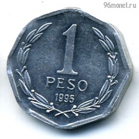 Чили 1 песо 1995