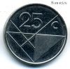 Аруба 25 центов 2002