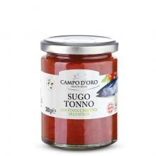 Соус томатный Campo d'Oro сицилийский с тунцом и диким фенхелем - 300 г (Италия)