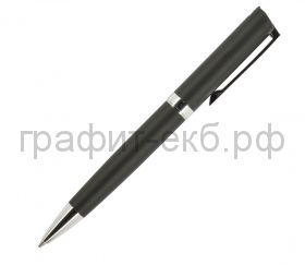 Ручка шариковая BrunoVisconti MILANO корпус черный прямоугольный серый тубус 20-0224/03