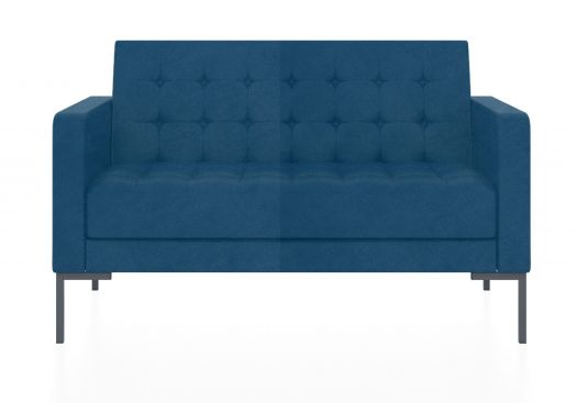 Двухместный диван Нэкст (Цвет обивки синий)