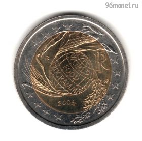 Италия 2 евро 2004