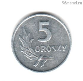 Польша 5 грошей 1958