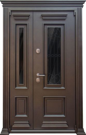 Стальная дверь "Grand Luxe 2". Заказная модель. 2100х1300