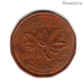 Канада 1 цент 1983