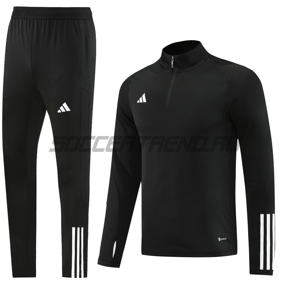 Тренировочный костюм Adidas(чёрный) 23/24