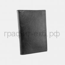 Обложка для паспорта Vector Pasco чёрный карманы для визиток Ладья ОП-120-1010