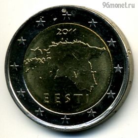 Эстония 2 евро 2011