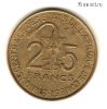 Западная Африка 25 франков 1982