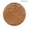 ЮАР 20 центов 1996
