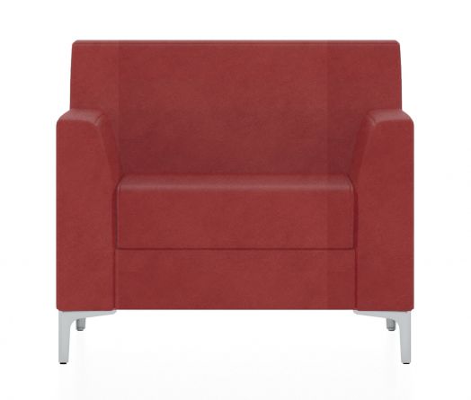 Кресло Смарт (Цвет обивки красный)