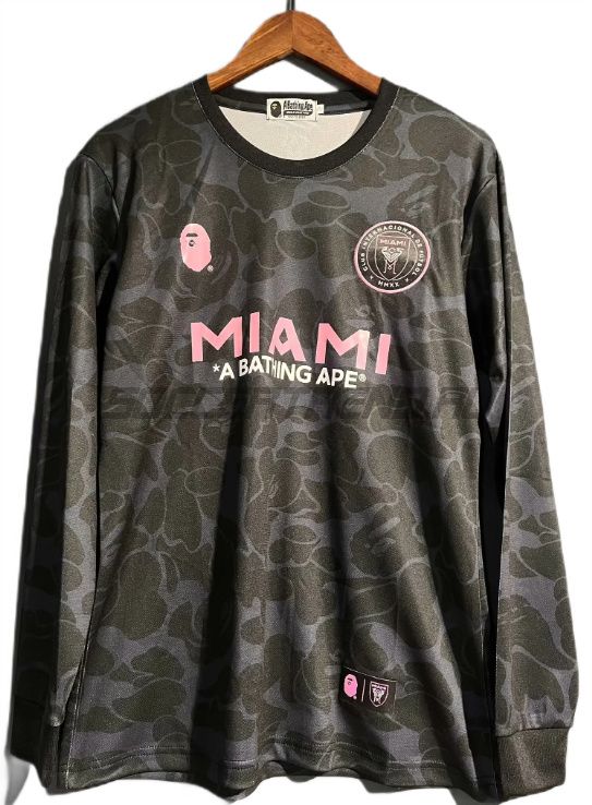 Футболка Inter Miami x Bape(длинный рукав/special edition) 23/24