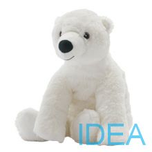 SNUTTIG Мягкая игрушка, белый медведь, 29 см