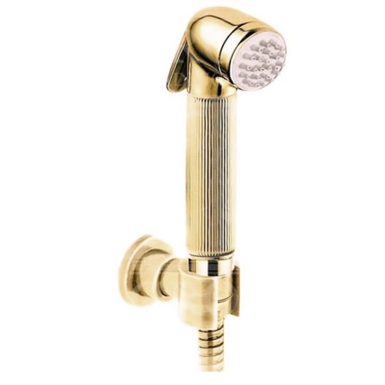 Фото Nicolazzi Doccia 5523OG Гигиенический душ - комплект с держателем и шлангом (латунь)