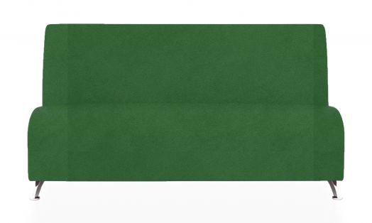 Прямой трехместный модуль Интер (Цвет обивки зелёный)