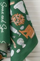 Полотенце пляжное Сауна и спа [зеленый]