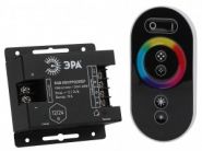 ЭРА контроллер для св/д ленты RGB 12/24V-216W/432W пульт ДУ IP20 4434