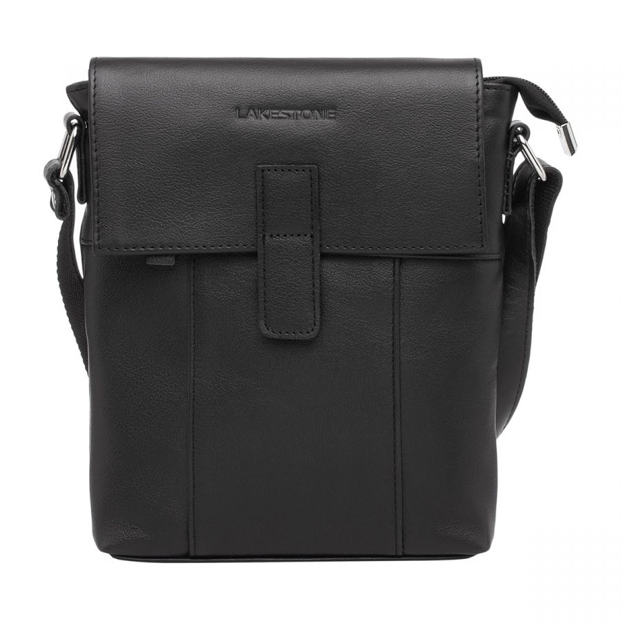 Мужская сумка через плечо LAKESTONE Monkton Black 9504/BL