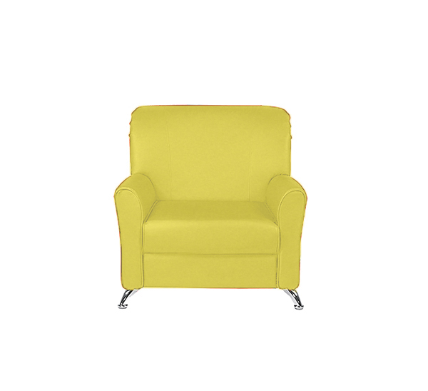 Кресло Европа (Цвет обивки жёлтый/оливково-жёлтый)