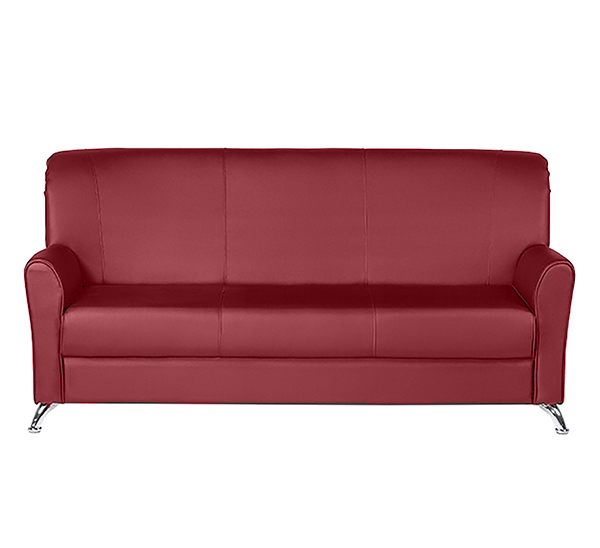 Трёхместный диван Европа (Цвет обивки красный)