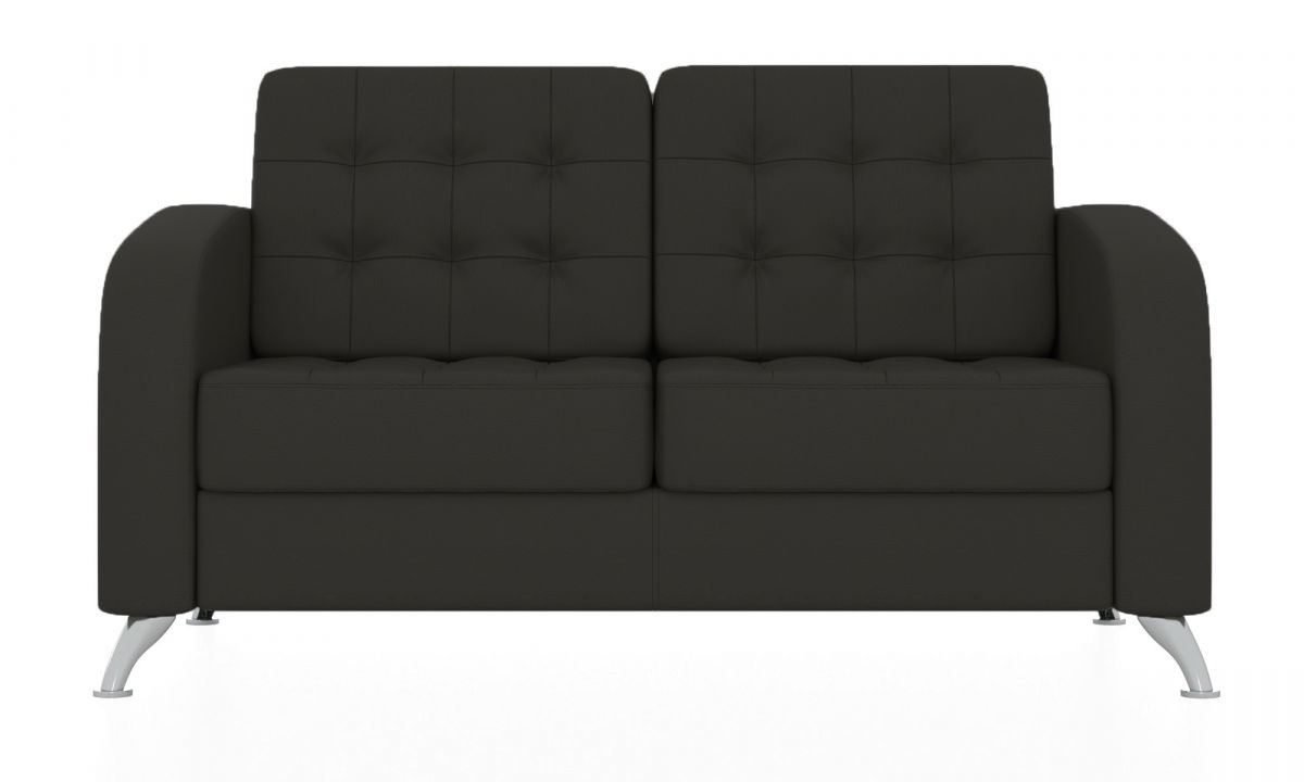 Двухместный диван Рольф (Цвет обивки чёрный)