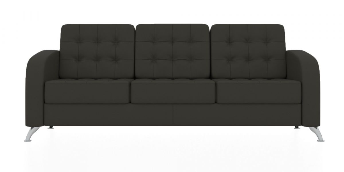 Трёхместный диван Рольф (Цвет обивки чёрный)