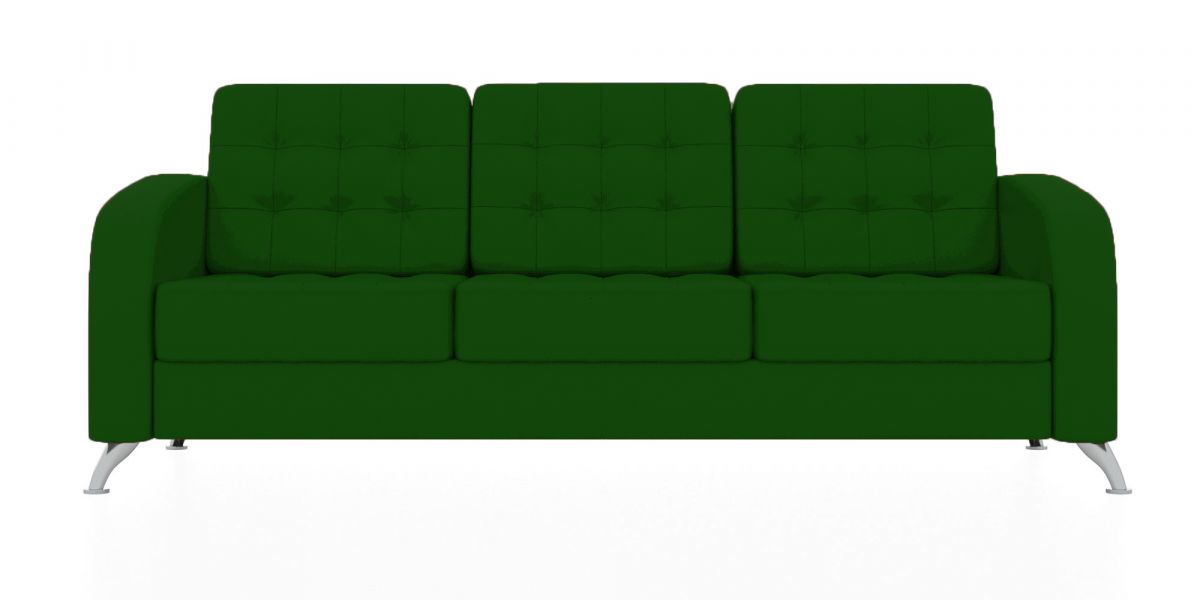 Трёхместный диван Рольф (Цвет обивки зелёный)