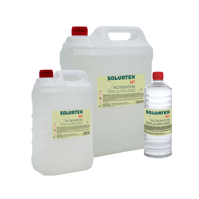 Solvatex 647 Растворитель 647 ГОСТ, объем 1л.