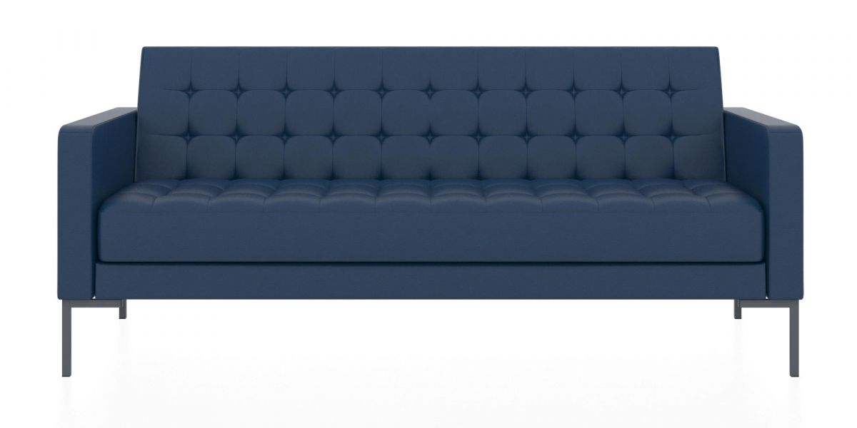 Трёхместный диван Нэкст (Цвет обивки синий)