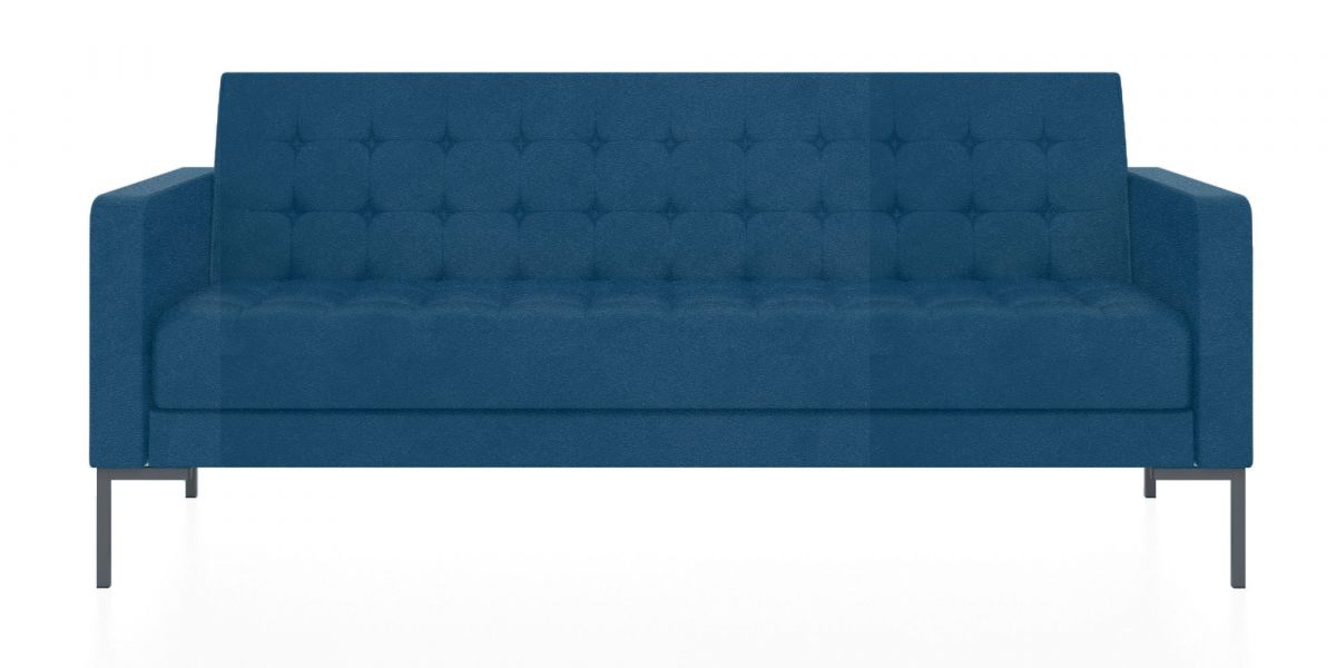 Трёхместный диван Нэкст (Цвет обивки синий)