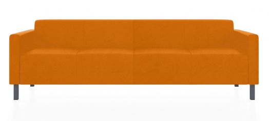 Четырехместный диван Евро (Цвет обивки оранжевый)