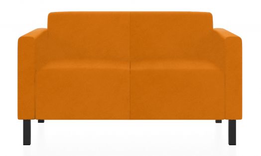 Двухместный диван Евро (Цвет обивки оранжевый)