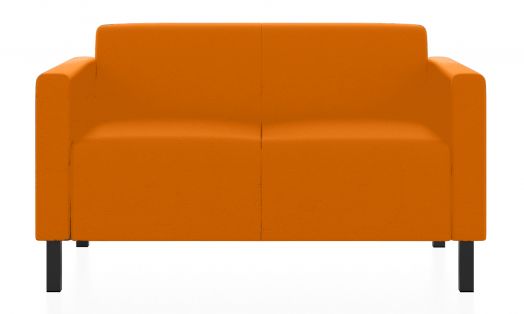 Двухместный диван Евро (Цвет обивки оранжевый)