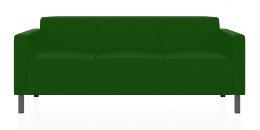 Трёхместный диван Евро (Цвет обивки зелёный)