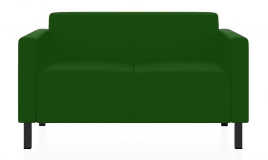 Двухместный диван Евро (Цвет обивки зелёный)