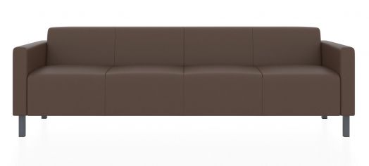Четырехместный диван Евро (Цвет обивки коричневый)