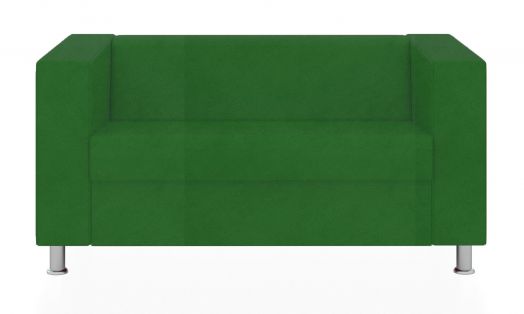 Двухместный диван Аполло (Цвет обивки зелёный)